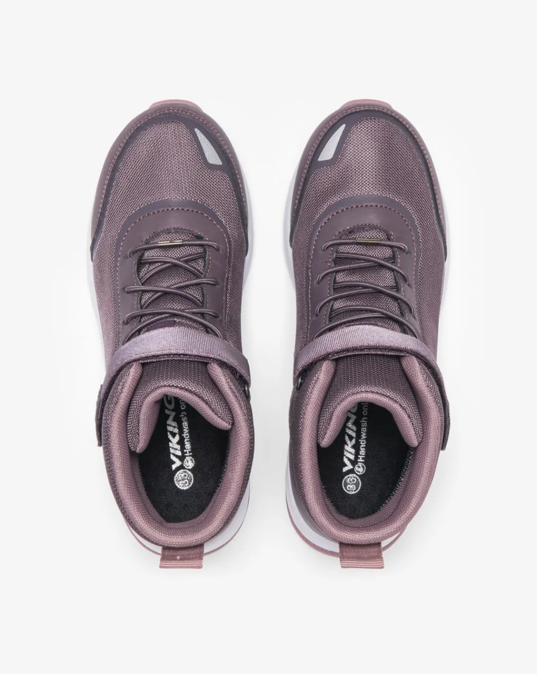 Viking Barnskor (20-35)>Aerial Mid WP 1V Dark Grey/Dusty Pink