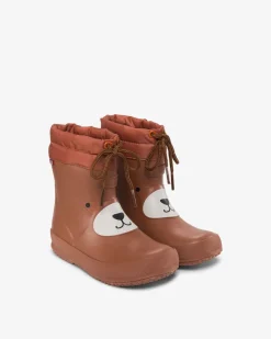 Viking Lära-Gå-Skor|Gummistövlar>Alv Indie Print Rubber Boot Cognac