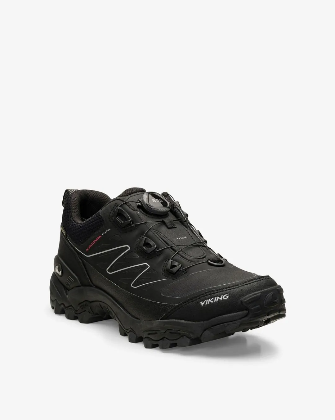 Viking Gore-Tex Herrskor|Vandringsskor>Anaconda 4x4 Low GTX BOA Black/Orange