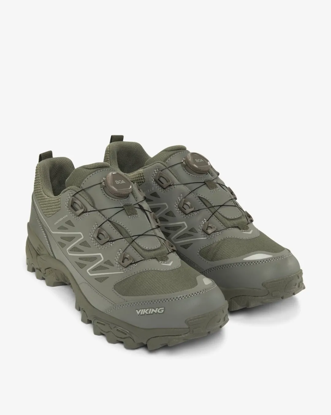 Viking Sneakers|Vandringsskor>Anaconda 4x4 Low WP BOA Olive