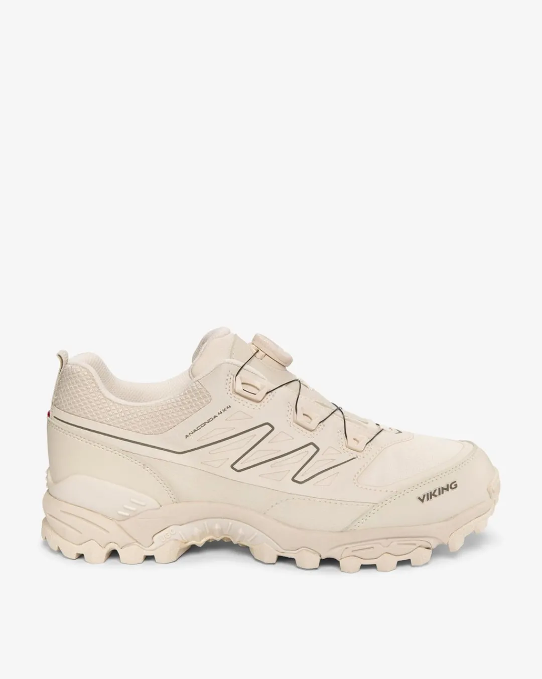 Viking Sneakers|Vandringsskor>Anaconda 4x4 Low WP BOA Cream