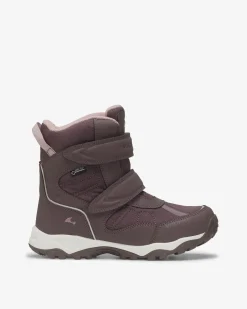 Viking Gore-Tex Barnskor|Vinterskor>Beito Warm GTX 2V Plum/Dusty Pink