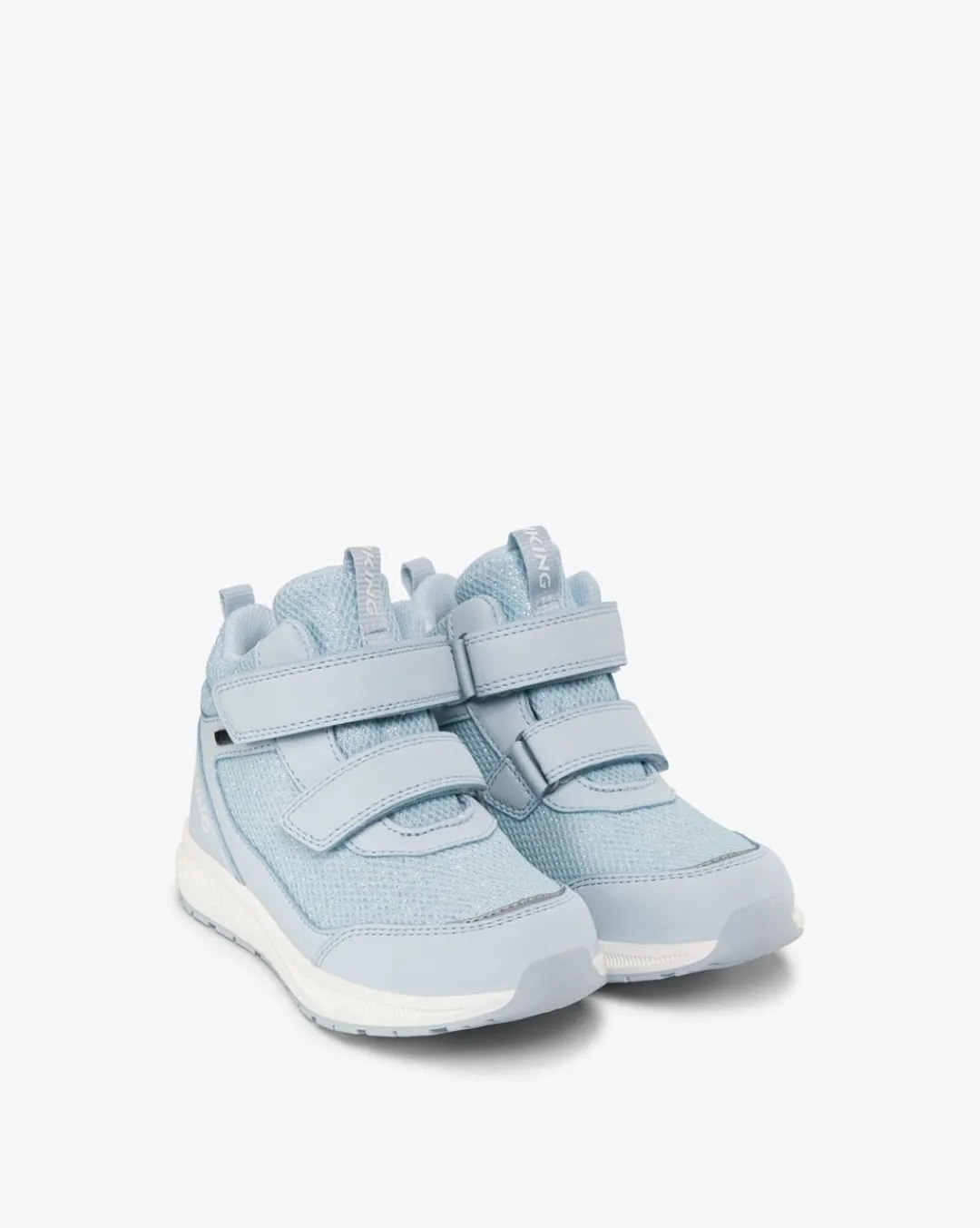 Viking Höstskor / Vårskor|Gore-Tex Barnskor>Bouncy Glitter Mid GTX 2V Light Blue
