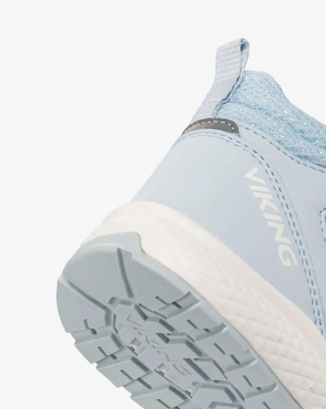 Viking Höstskor / Vårskor|Gore-Tex Barnskor>Bouncy Glitter Mid GTX 2V Light Blue