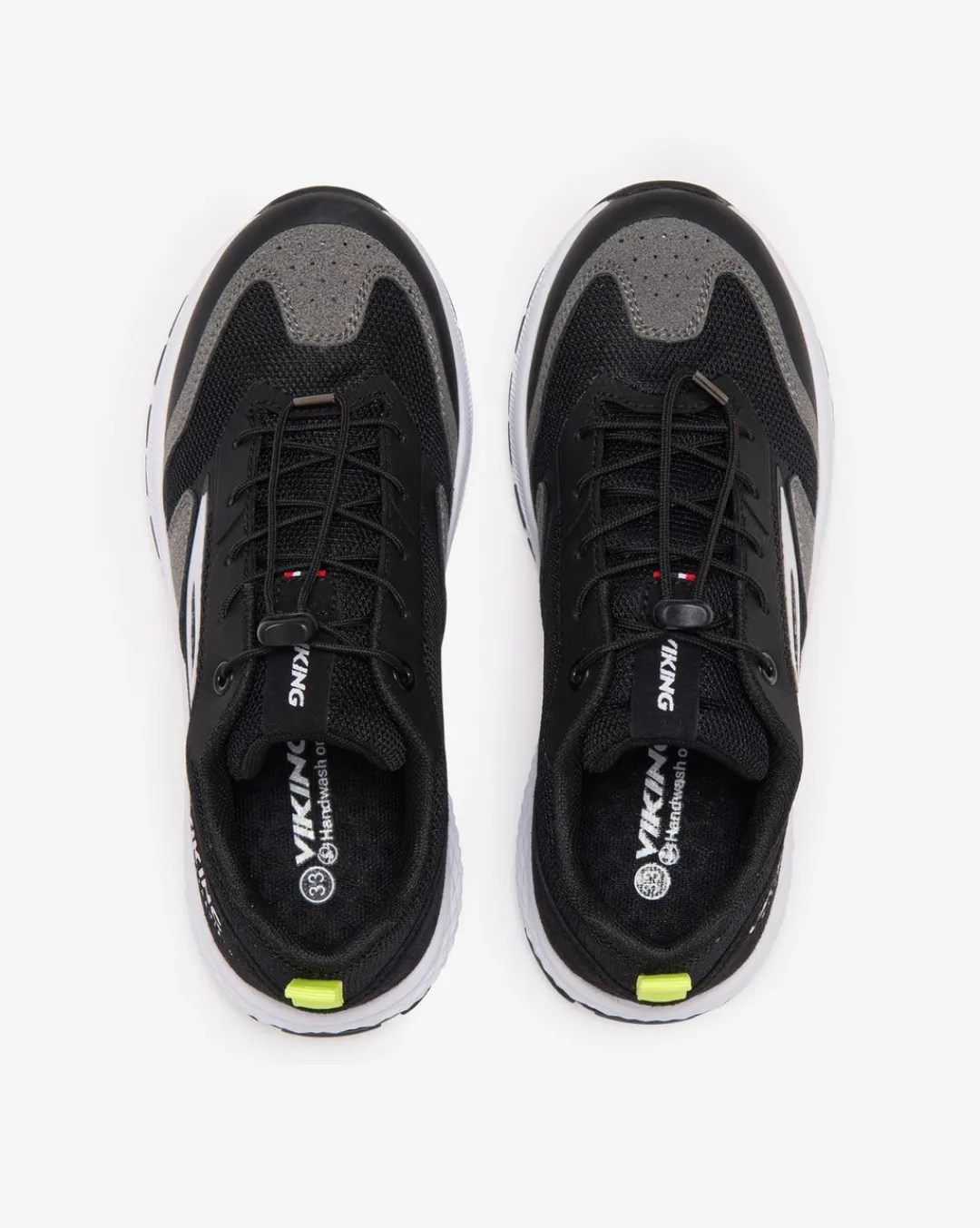 Viking Sneakers>Century WP SL Black/Lime