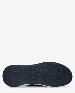 Viking Sneakers>Engvik Low Navy/Orange