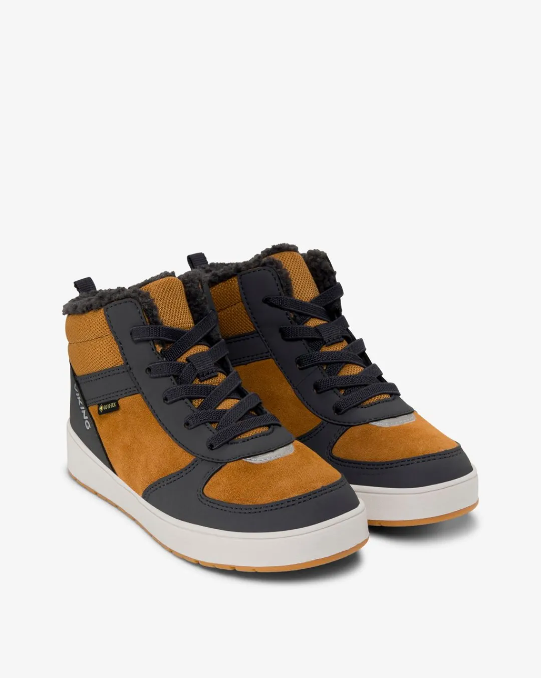 Viking Gore-Tex Barnskor|Vinterskor>Epic Warm GTX Camel/Charcoal
