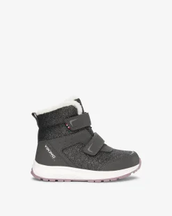 Viking Barnskor (20-35)>Equip Glitter Warm WP 2V