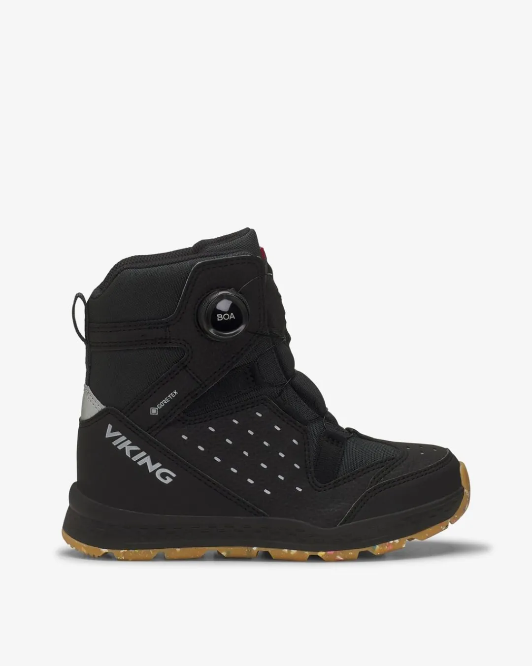 Viking Gore-Tex Barnskor|Vinterskor>Espo Reflex Warm GTX BOA Black