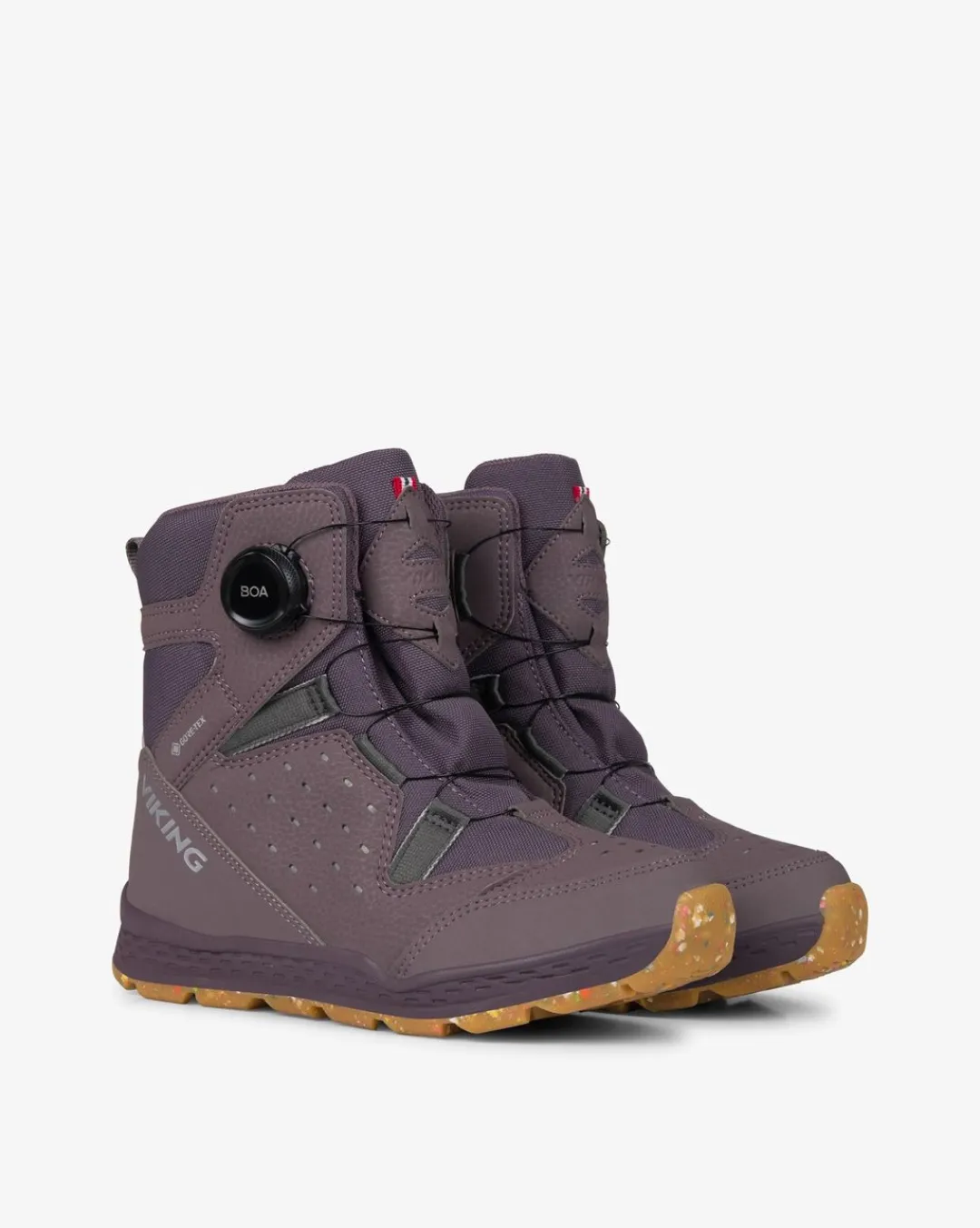 Viking Gore-Tex Barnskor|Vinterskor>Espo Reflex Warm GTX BOA Plum