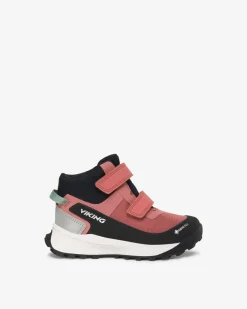 Viking Sneakers|Gore-Tex Barnskor>Expower Mid GTX 2V Pink