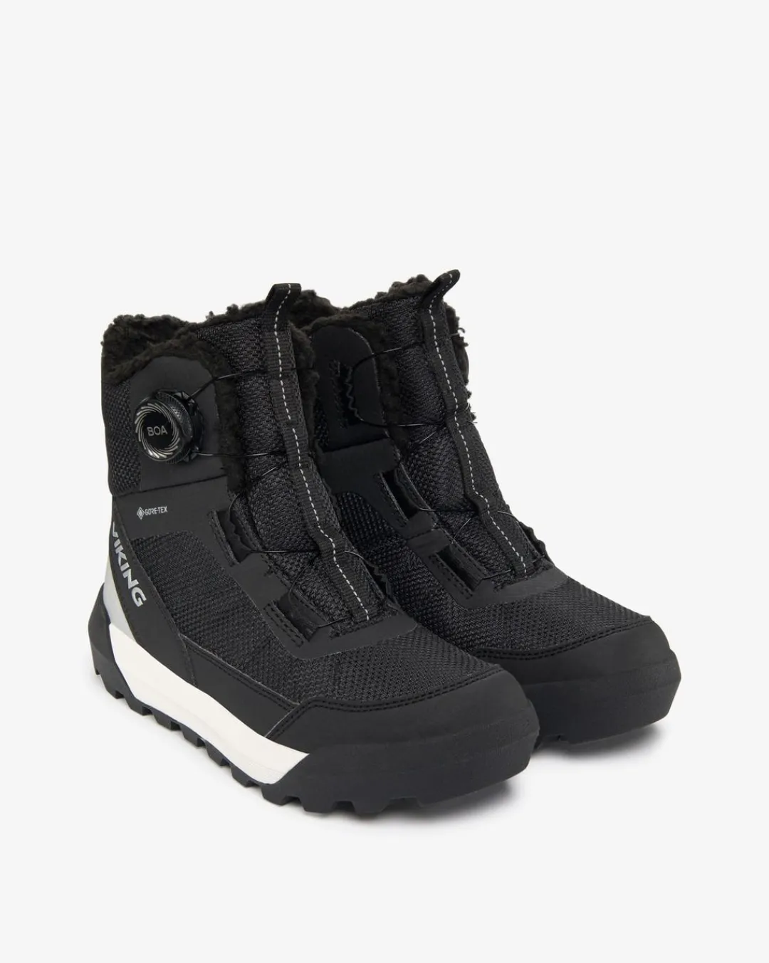Viking Gore-Tex Barnskor>Expower Warm GTX BOA Black