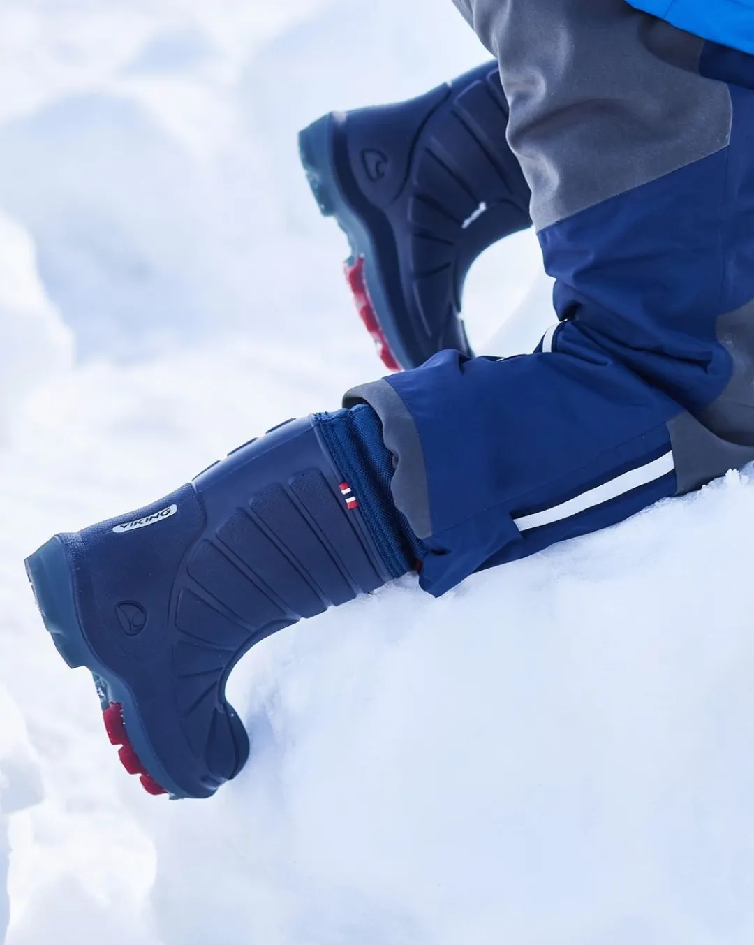 Viking Vinterskor|Termostövlar>Extreme Warm Thermo Boot Navy/Dark Red