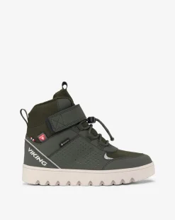 Viking Gore-Tex Barnskor|Vinterskor>Fleek Warm GTX 1V SL Pine