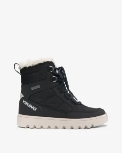 Viking Gore-Tex Barnskor>Fleek Warm GTX Zip Black