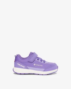 Viking Sneakers|Gore-Tex Barnskor>Fun GTX 1V Violet/White