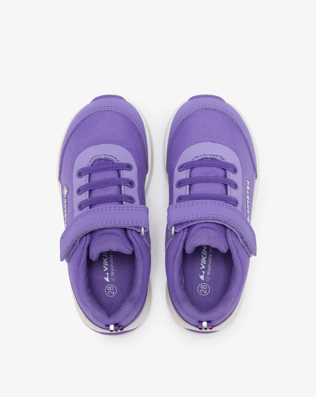 Viking Sneakers|Gore-Tex Barnskor>Fun GTX 1V Violet/White