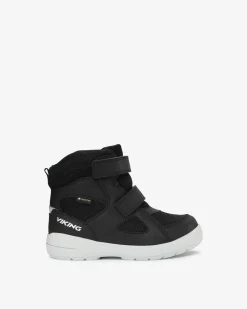 Viking Gore-Tex Barnskor|Vinterskor>Fun Warm GTX 2V Black