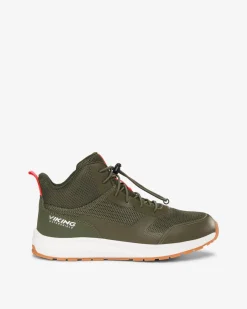 Viking Sneakers|Höstskor / Vårskor>Impact Mid WP SL Olive