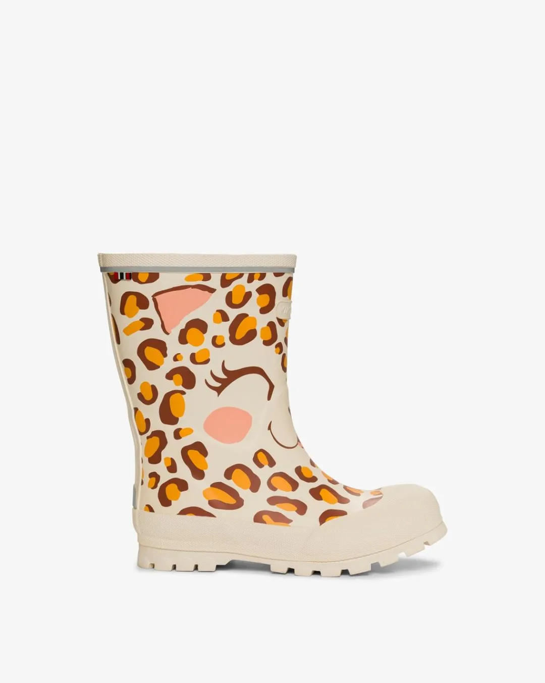 Viking Gummistövlar>Jolly Print Rubber Boots Cream