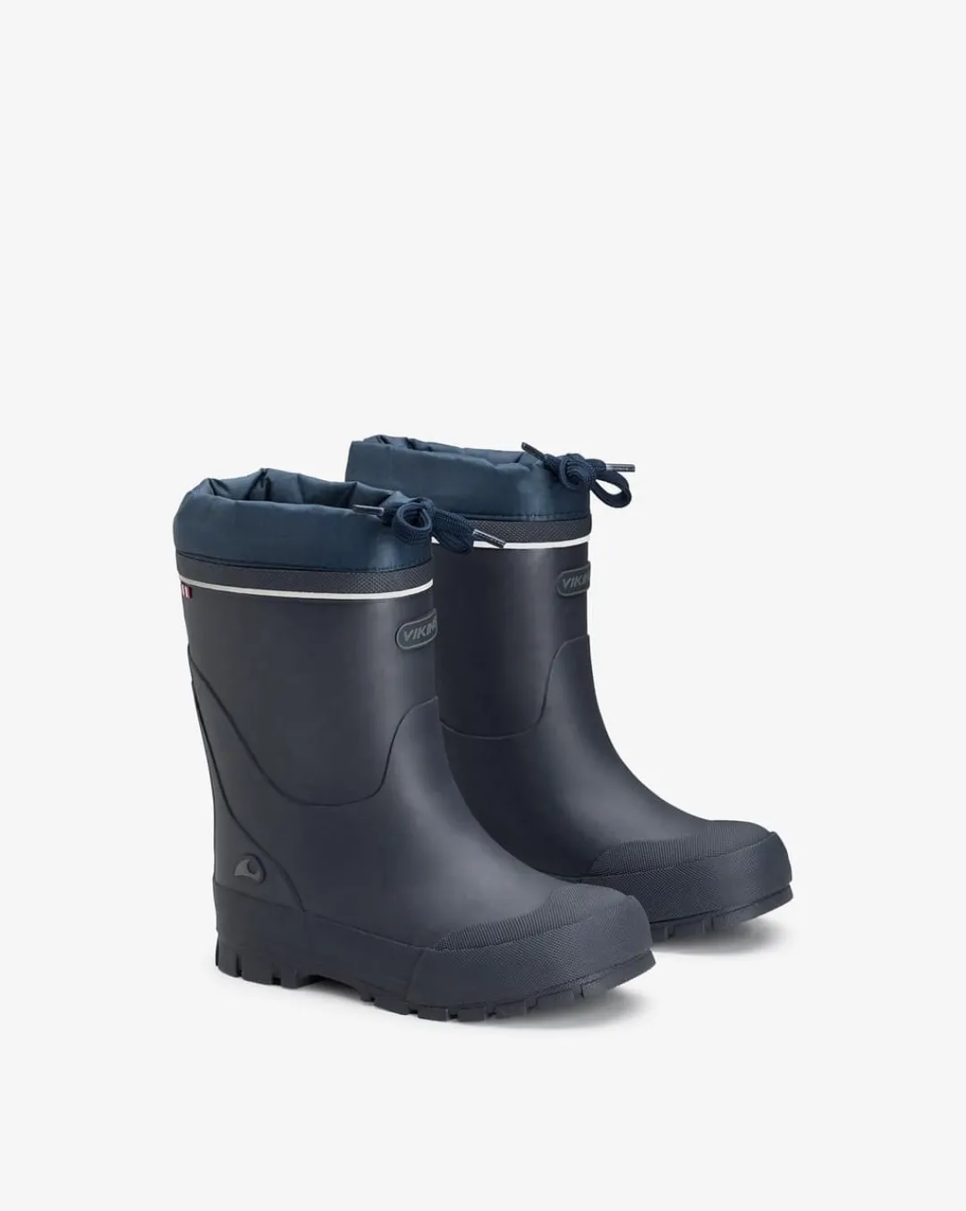 Viking Skor För Juniorer (30-40)|Barnskor (20-35)>Jolly Thermo Navy/Grey Rubber Boot