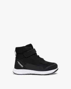 Viking Sneakers|Höstskor / Vårskor>Knapper Reflex Mid WP 1V Black
