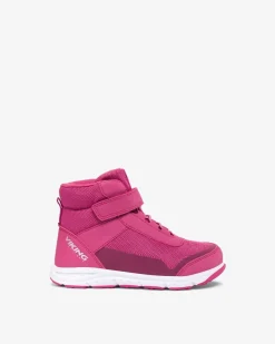 Viking Sneakers|Höstskor / Vårskor>Knapper Reflex Mid WP 1V Plum