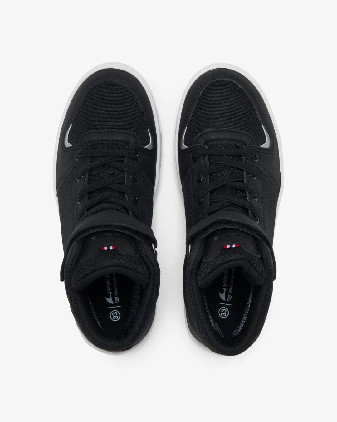 Viking Sneakers|Höstskor / Vårskor>Leon Mid WP 1V Black/Eggshell