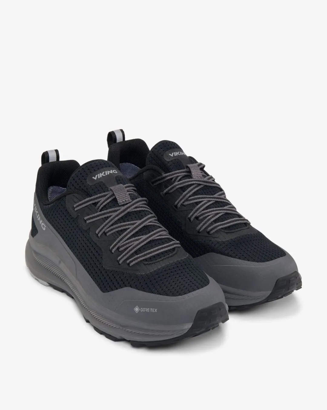 Viking Sneakers|Gore-Tex Herrskor>Motion Low GTX M Black/Charcoal