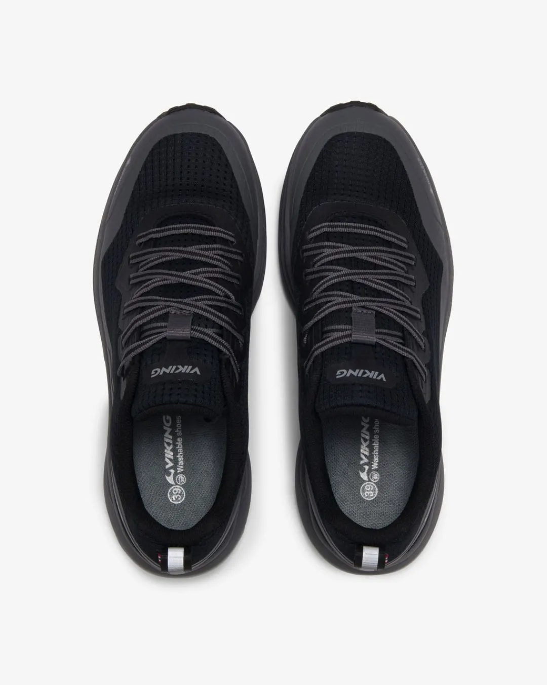 Viking Sneakers|Gore-Tex Herrskor>Motion Low GTX M Black/Charcoal