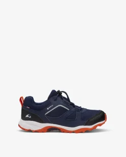 Viking Sneakers|Gore-Tex Barnskor>Nator GTX Navy/Rust