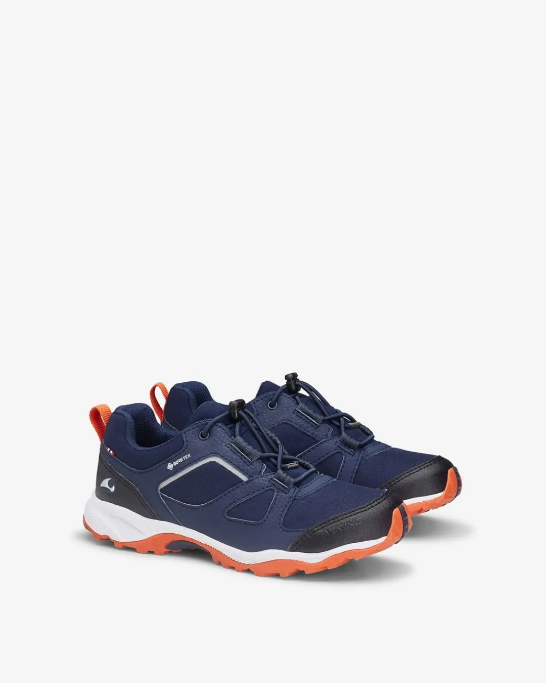 Viking Sneakers|Gore-Tex Barnskor>Nator GTX Navy/Rust
