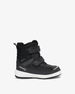 Viking Gore-Tex Barnskor|Vinterskor>Play Reflex Warm GTX 2V Reflective/Black
