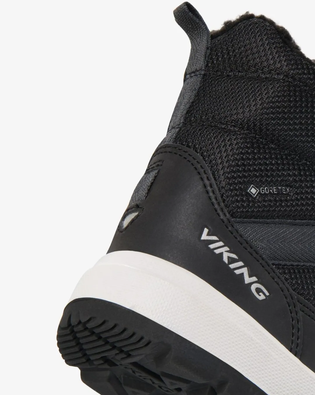 Viking Gore-Tex Barnskor|Vinterskor>Play Reflex Warm GTX 2V Reflective/Black