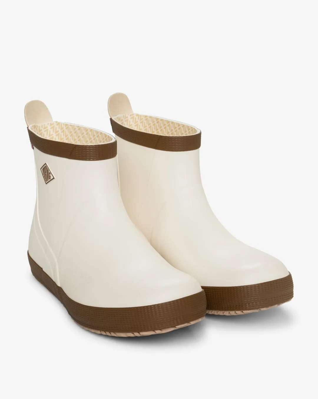 Viking Gummistövlar|Gummistövlar>Seilas Heritage Low Rubber Boot Cream/Brown