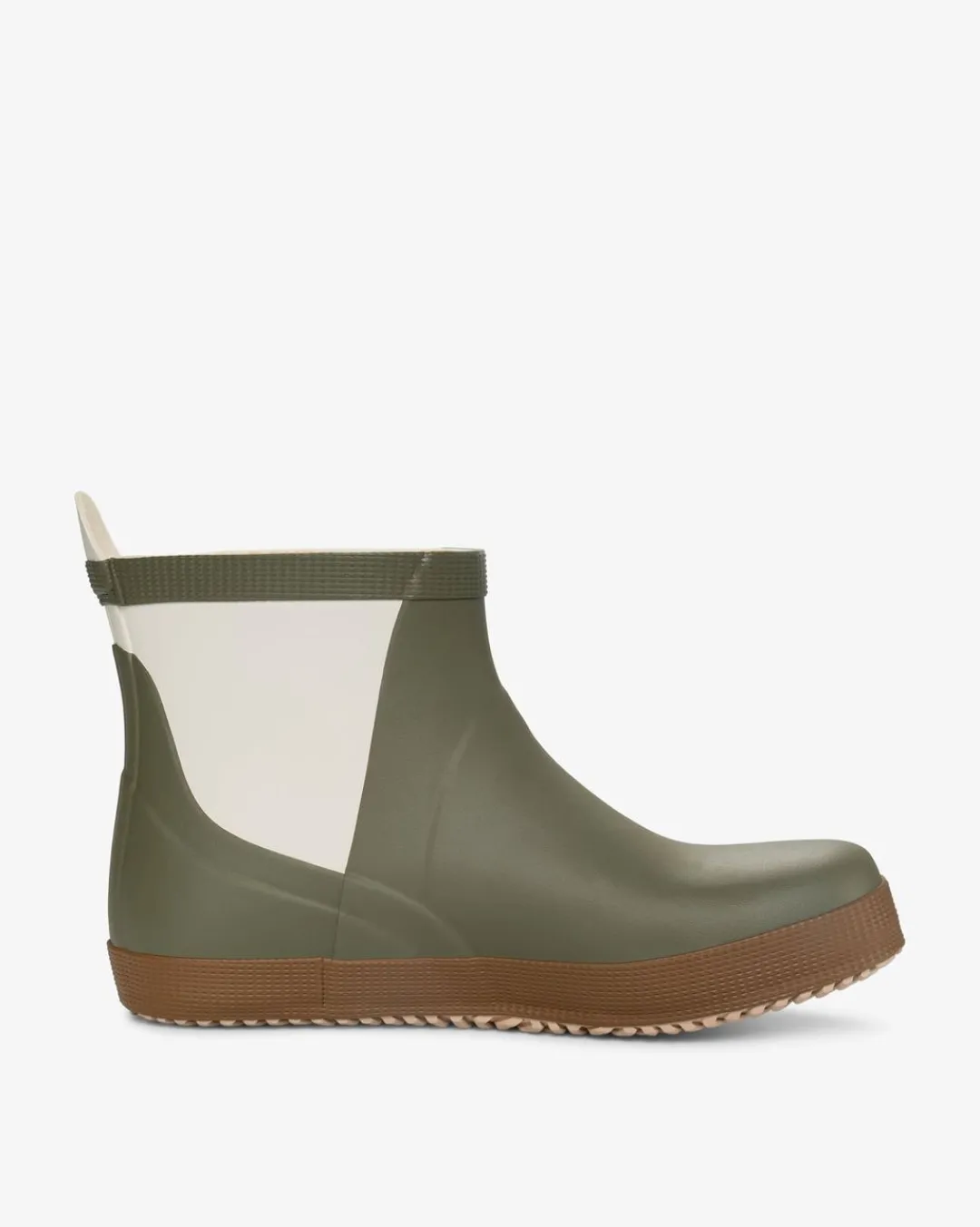 Viking Gummistövlar|Gummistövlar>Seilas Heritage Low Rubber Boot Olive/Brown