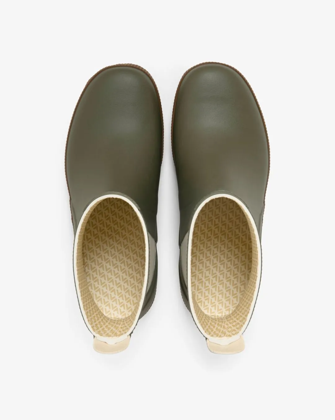Viking Gummistövlar|Gummistövlar>Seilas Heritage Low Rubber Boot Olive/Brown