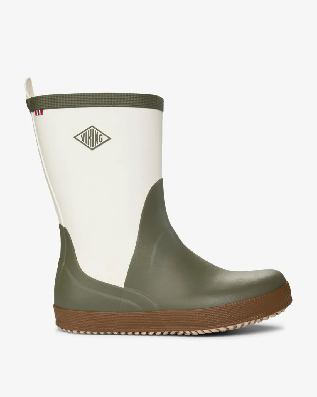 Viking Gummistövlar|Gummistövlar>Seilas Heritage Rubber Boot Olive/Brown