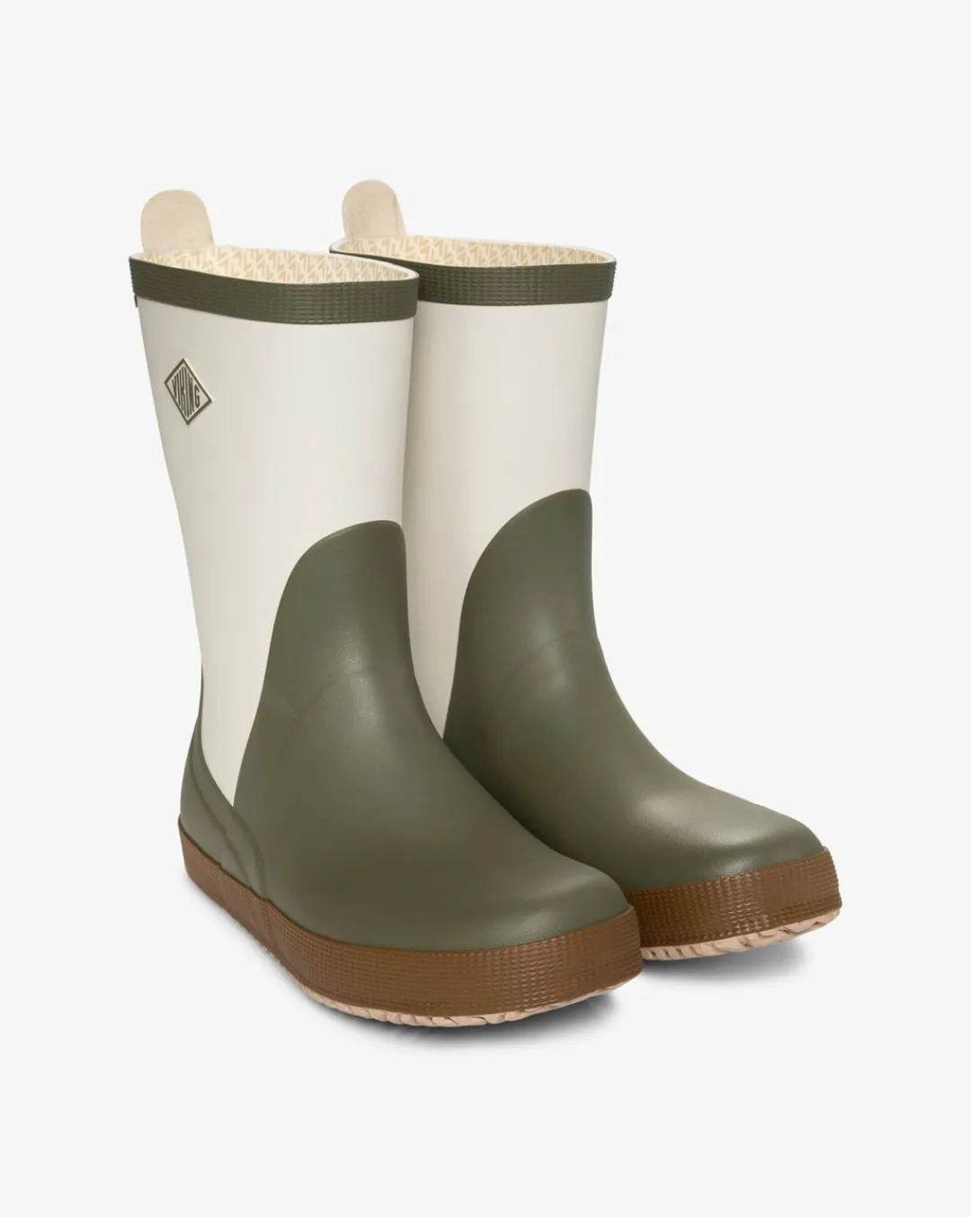 Viking Gummistövlar|Gummistövlar>Seilas Heritage Rubber Boot Olive/Brown