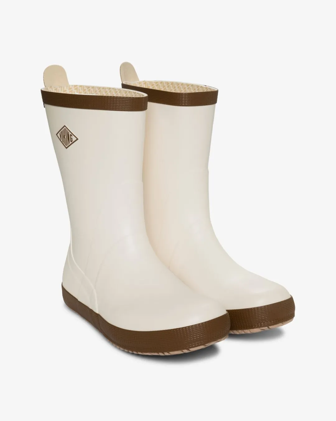 Viking Gummistövlar|Gummistövlar>Seilas Heritage Rubber Boot Cream/Brown
