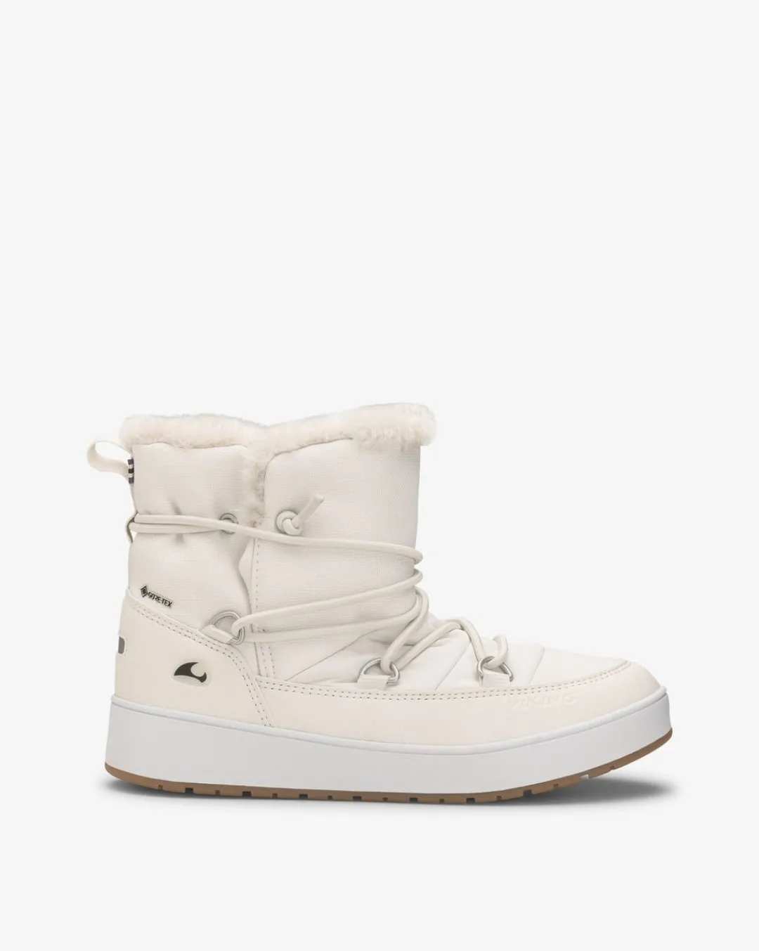 Viking Gore-Tex Barnskor|Vinterskor>Snofnugg Mid GTX Warm Eggshell