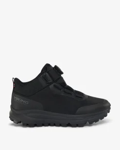 Viking Vinterskor>Stride Mid Spike Warm BOA WP M Black