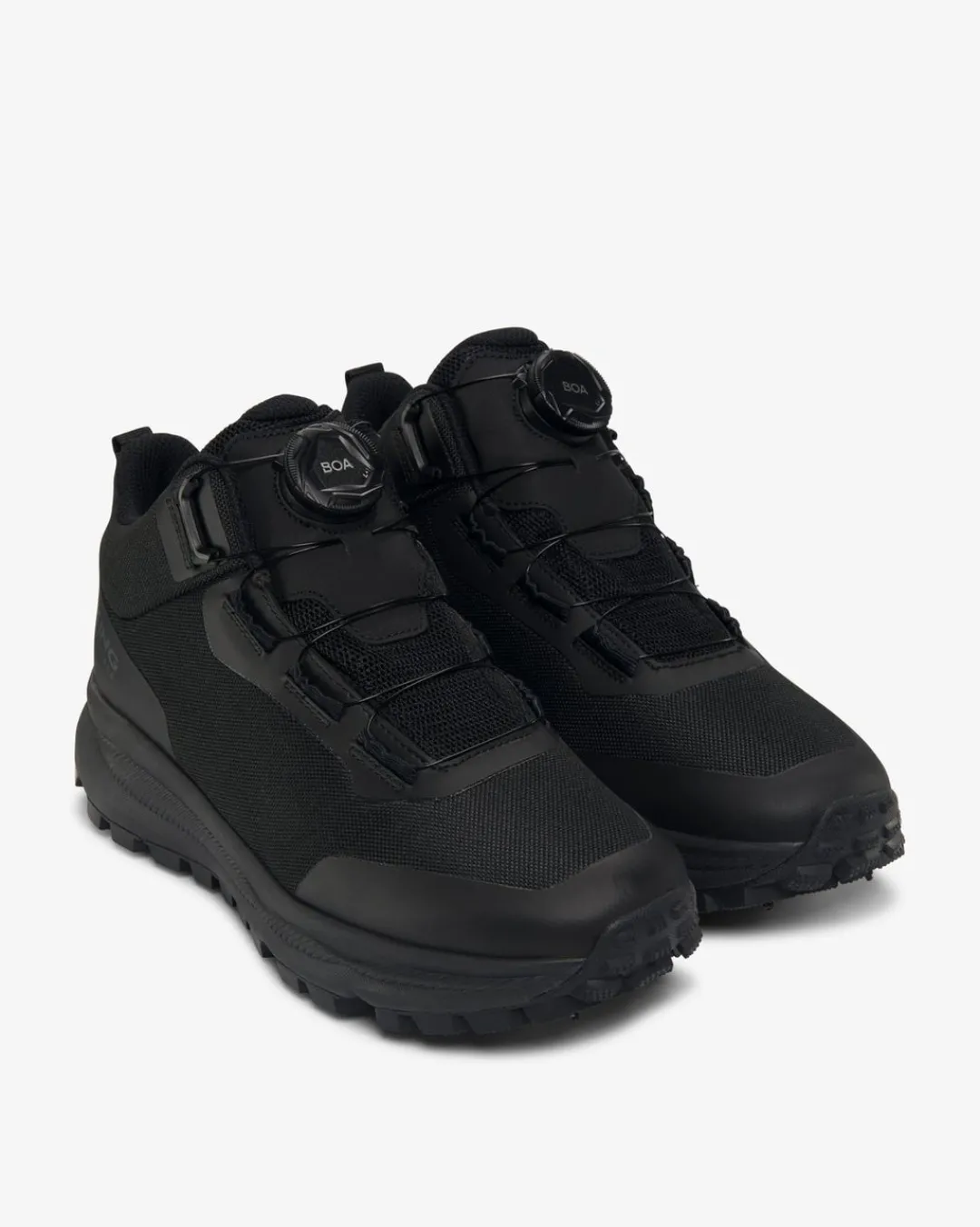 Viking Vinterskor>Stride Mid Spike Warm BOA WP M Black