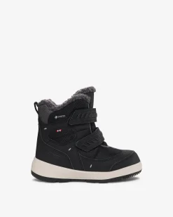 Viking Gore-Tex Barnskor|Vinterskor>Toasty Warm GTX 2V Black/Charcoal