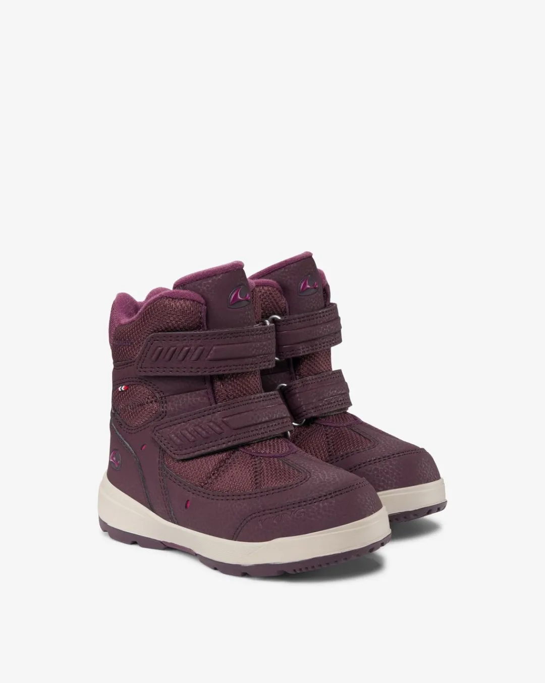 Viking Vinterskor>Toasty Warm WP 2V Burgundy Wine/Burgundy