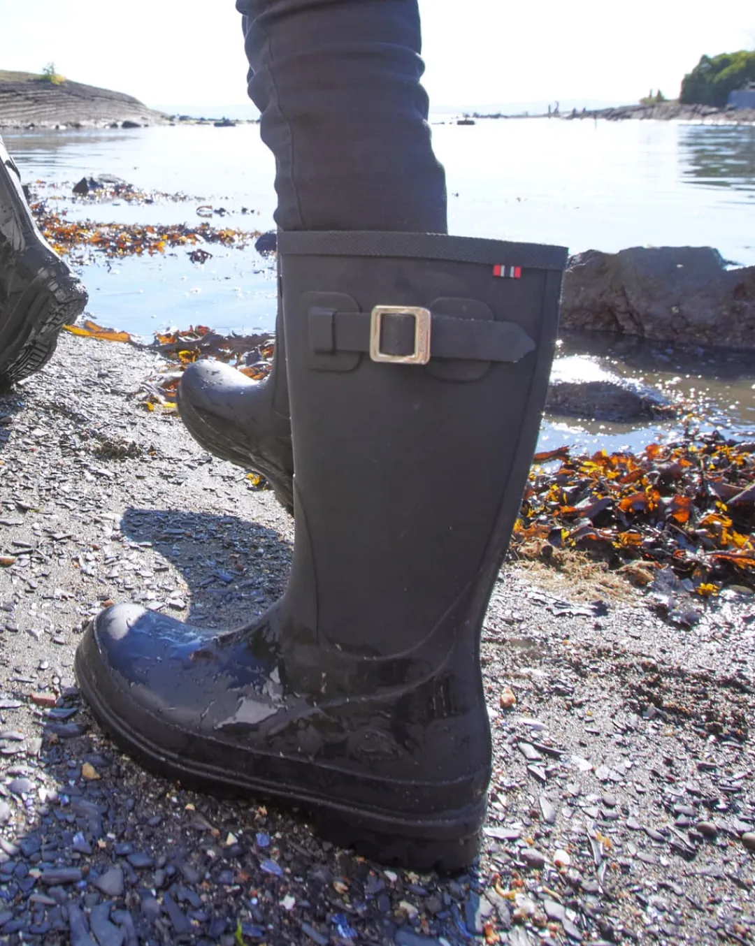 Viking Skor För Juniorer (30-40)|Barnskor (20-35)>Vendela Black Rubber Boot