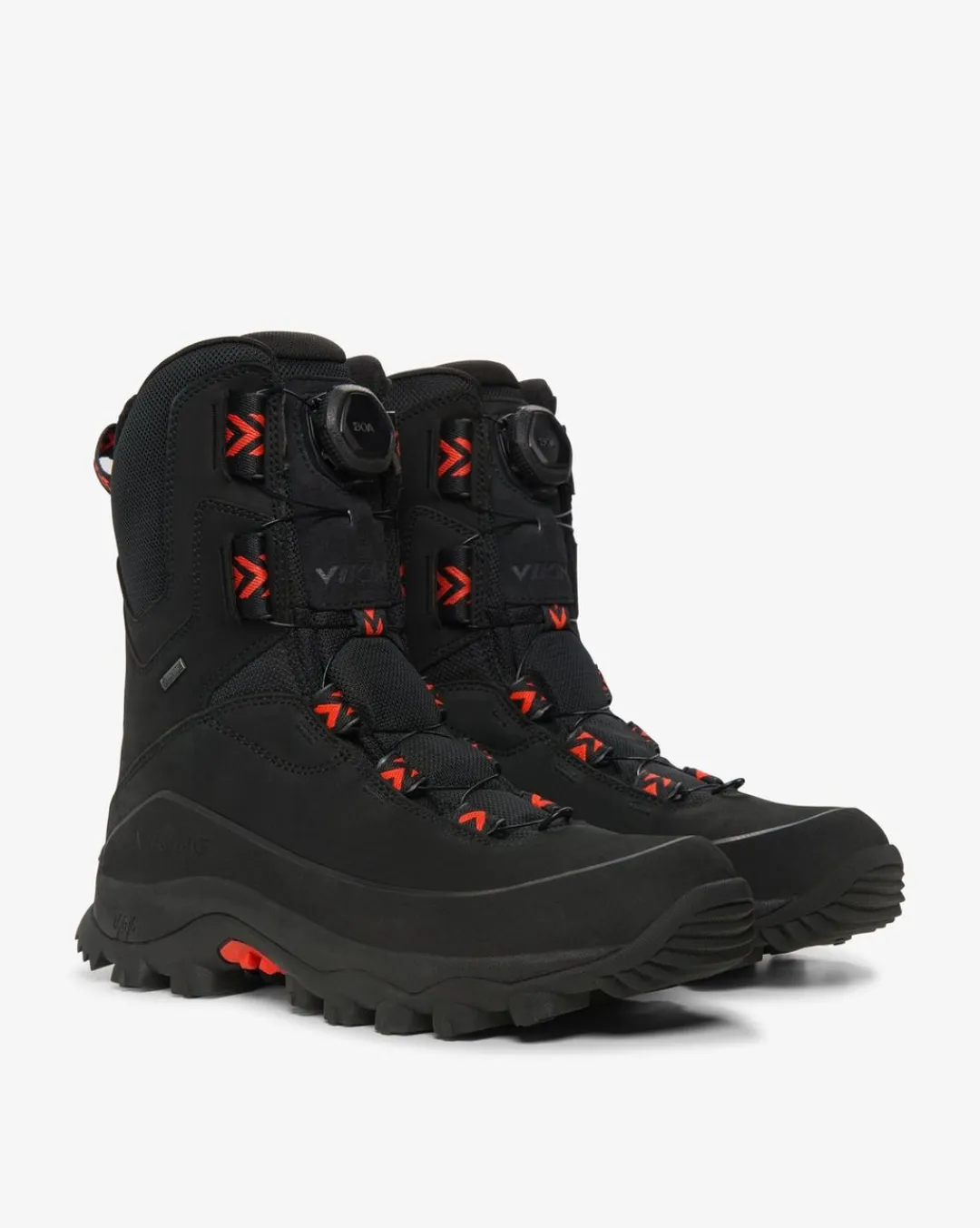 Viking Jaktstövlar|Gore-Tex Herrskor>Villrein High GTX BOA Hunting Boot Black/Red